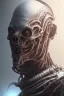 Placeholder: evil berserker, alien, tron, 8k, finely detailed, photo realistic, gothic, hr giger