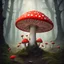 Placeholder: An emotional depiction of a fabulous esoteric fly agaric