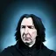 Placeholder: high-quality, fine-detail close-up portrait of alan Rickman as Severus Snape, glowing light as deer in foreground, young, 8k resolution, intricate, digital art, detailed matte painting, photorealistic, volumetric lighting, Rafael Augusto, Juan Francisco Casas, Anne Dittman, Anne Stokes, greg rutowski