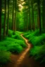 Placeholder: path in the forest