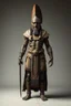 Placeholder: Sumerian warrior full body front view, studio photograph, very aesthetic, highly detailed, brilliant composition, hyper realistic, photorealistic, subsurface scattering matt painting