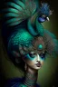 Placeholder: Peacock Lady