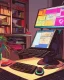 Placeholder: Masterpiece, High Focus, Retro Computer, retro pc,