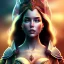 Placeholder: Epic full body picture portrait of busty atletic young beautiful Dejah Thoris Frank Frazetta styles