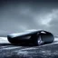 Placeholder: futuristic car, realistic, high details, moving, with black windows, metal shine, cinematic, in the arctic, blowing winds