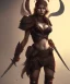 Placeholder: Sexy warrior female full image