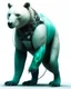 Placeholder: Oso polar cyborg, calidad ultra, hiperdetallado, hiperrealista, acuarela, 8k, cuerpo completo, cuerpo completo