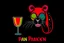 Placeholder: partyanimal fun drinking all night simple 3 colour