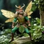 Placeholder: [high res photography by Ray Harryhausen] Puck, or Robin Goodfellow, is a character in William Shakespeare's play A Midsummer Night's Dream. Based on the Puck of English mythology and the púca of Celtic mythology, Puck is a mischievous fairy, sprite, or jester.