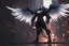 Placeholder: Venom in 8k solo leveling shadow artstyle, ra them, neon effect, big white wings, feathers, full body, apocalypse, intricate details, highly detailed, high details, detailed portrait, masterpiece,ultra detailed, ultra quality