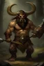 Placeholder: Minotaur with Axe