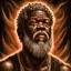 Placeholder: Bill Russell as god, mythical, artwork