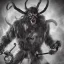 Placeholder: Epic photo of evil muscular krampus