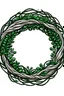 Placeholder: a green plant braided in a circle