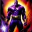 Placeholder: portrait oil on canvas, Thanos ,comic book cover, mystical colors,insanely detailed,realistic,intrincate detail, 16k resolution, masterpiece,Frank Frazetta,Alex Horley, Simon Bisley