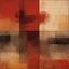 Placeholder: nyctophobia ghosts, abstract geometric art, by VS Gaitonde, mind-bending illustration; asymmetric, 2D, warm colors, crimson dark shine burn, by Victor pasmore