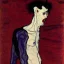 Placeholder: Vampire full figure by egon Schiele