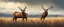 Placeholder: an Elk in a prairie field, detailed fantasy illustration, low muscle tone