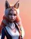 Placeholder: Cute fox girl ,furry , more Human