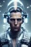 Placeholder: cyberpunk, head, men, portrai