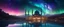 Placeholder: the night sky turned from the galaxy, space, futuristic Islamic Mosque surrounding ethereal space, cosmos,Aurora colors,water, panorama. Palace , Background: An otherworldly planet, bathed in the cold glow of distant stars. gloomy landscape with l dramatic hd highlights detailled