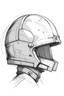 Placeholder: draw a heavy helmet falling on the head