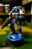 Placeholder: Warhammer 40 000 space marine slovak army digi camo and slovak flag on armour