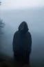 Placeholder: A hooded figure In the fog