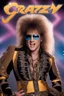 Placeholder: What Elvis Presley would look like if he were in a 1980s, big hair, glam rock band that wears facial makeup and crazy costumes