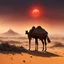 Placeholder: As the sun dipped below the horizon, casting a crimson glow over the desolate desert landscape, a strange sight caught the eye of the lone Bedouin traveler and his trusty camel. In the distance, amidst the swirling dust and debris of the post-apocalyptic world, a massive Tortuga made of spacecraft carcasses loomed like a ghostly apparition.
