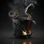 Placeholder: smoky metal cup