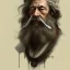 Placeholder: A beautiful dwarf smoking a pipe, full HD, 4K, 8K, very real and with fine and detailed details, realistic and really alive, taken from the movie Lord of the Rings, oil paint