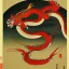 Placeholder: Ukiyo-e painting of a dragon