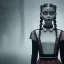 Placeholder: wednesday addams rolünde oynayan jenna ortega netflix dizisi 2022