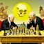 Placeholder: Putin, President Xi Of China And Joe Biden Play Chess With A Pigeon,Ufo And Atomic Bomb Mushroom Cloud,Complex Surgical Instruments Intermixed With A Newborn Boy,Minimalism,Painting By Adrian Ghenie,Rene Magritte,Pablo Picasso,Michelangelo,Salvador Dali,Lucian Freud