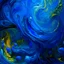 Placeholder: Van Gogh in Blue, Abstract, Color, Designs, Famous, Fractal, Graphically, Oil Painting