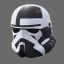 Placeholder: Futuristic helmet, style stormtrooper