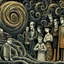 Placeholder: midium dark shadows. Edward Gorey