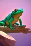 Placeholder: Crocodile frog Hybrid, trending on artstation, award winning painting, cgi, art by anton fadeev and john howe and greg rutkowski