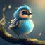 Placeholder: A cute bird, avatar