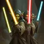 Placeholder: Elves with light sabers.