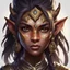 Placeholder: Generate a dungeons and dragons character portrait of the face of a young female Githyanki