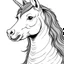 Placeholder: cute unicorn, real style, realistic, minimalistic, minimal black line art, unique coloring sheet, outlined, outline, crisp, crisp lines, crisp clear lines, line art, clean line art, unique, 8k, amazing, realistic, masterpiece, no colors, no dark color, no black color, avoid thick black, minimalistic line edges, white back ground color,