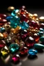 Placeholder: granate of fulland gemstones and glitter