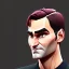 Placeholder: Roger Federer bowlcut