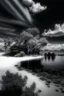 Placeholder: Raja ampat Papua bw infrared photography