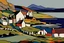 Placeholder: abstract landscape of iona in the style of the Scottish colourists
