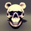 Placeholder: skull on a teddy bear
