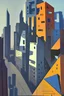 Placeholder: Cubist art ruined cities