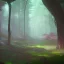 Placeholder: Generate a dreamy forest scene with ancient, moss-covered trees and soft, dappled sunlight filtering through the leaves. Include a hidden waterfall cascading into a crystal-clear pool."nightlife."clouds."overhead."and pink."